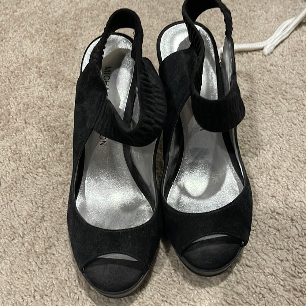 Black heels